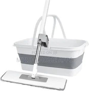 Self Wringing Hand Free Flat Mop