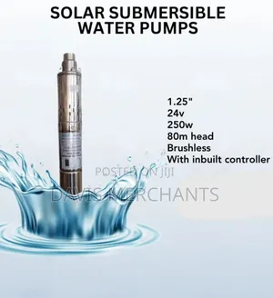 80m Head Solar Submersible Water Pump