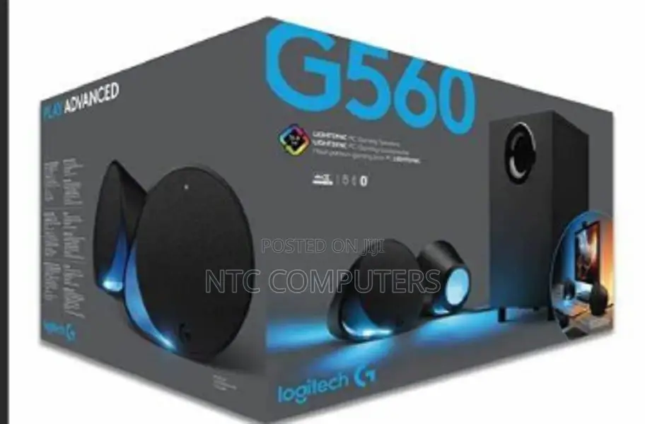 Logitech - G560 Lightsync Pc Gaming Speaker
