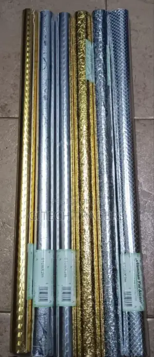 * Aluminium Foil Stickers*
*Size 61cm by 2 Meters