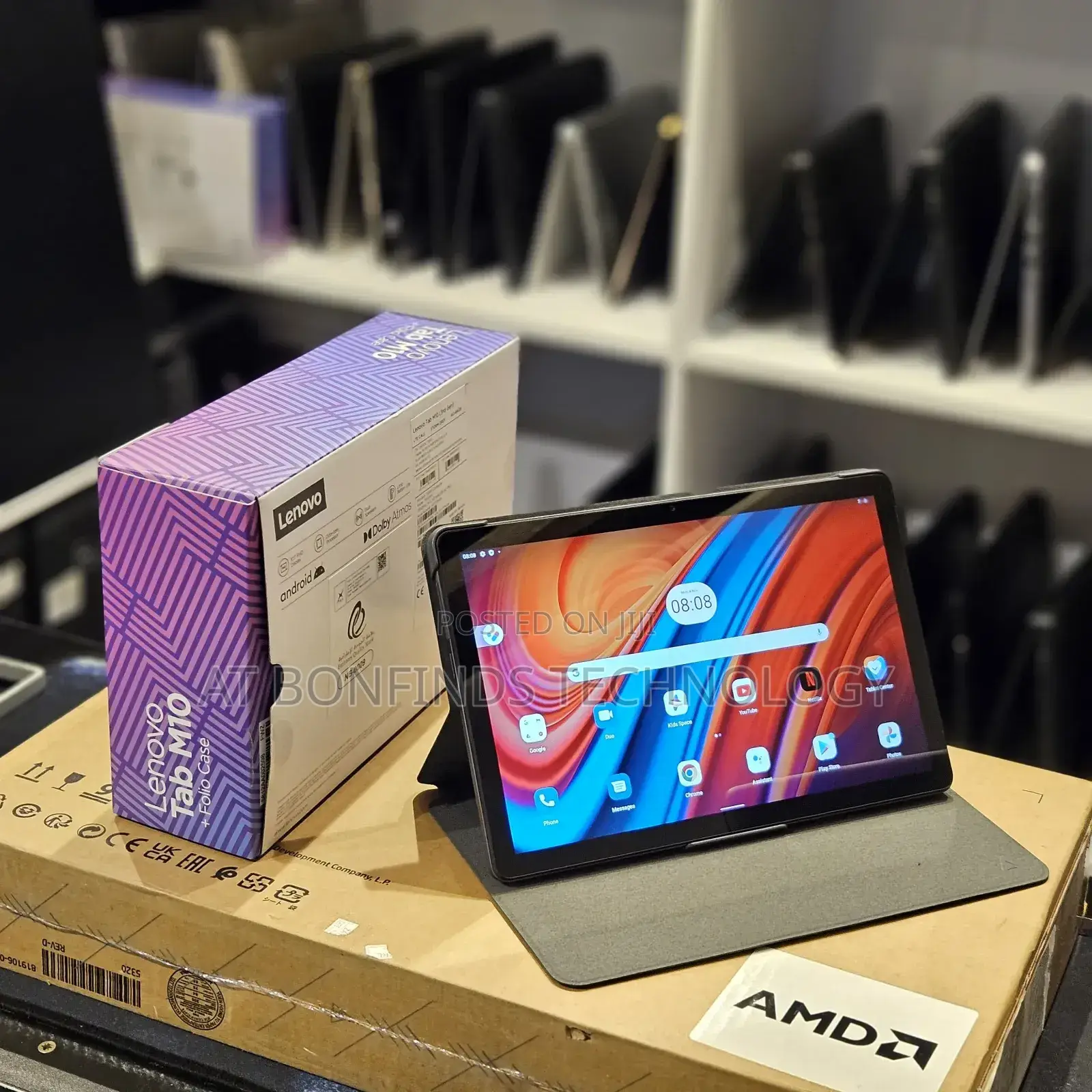 New Lenovo Tab M10 64 GB Black