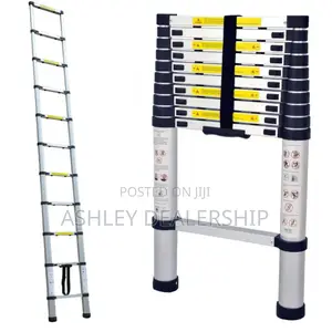 Aluminum Single Telescopic Ladder 3.2m