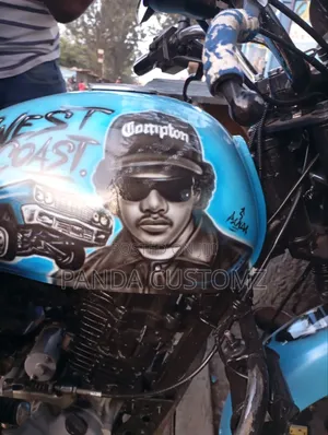 Motorbike Painting and Graffiti Customs