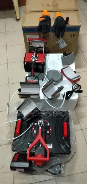 Combo Heat Press, 8 in 1 Machine