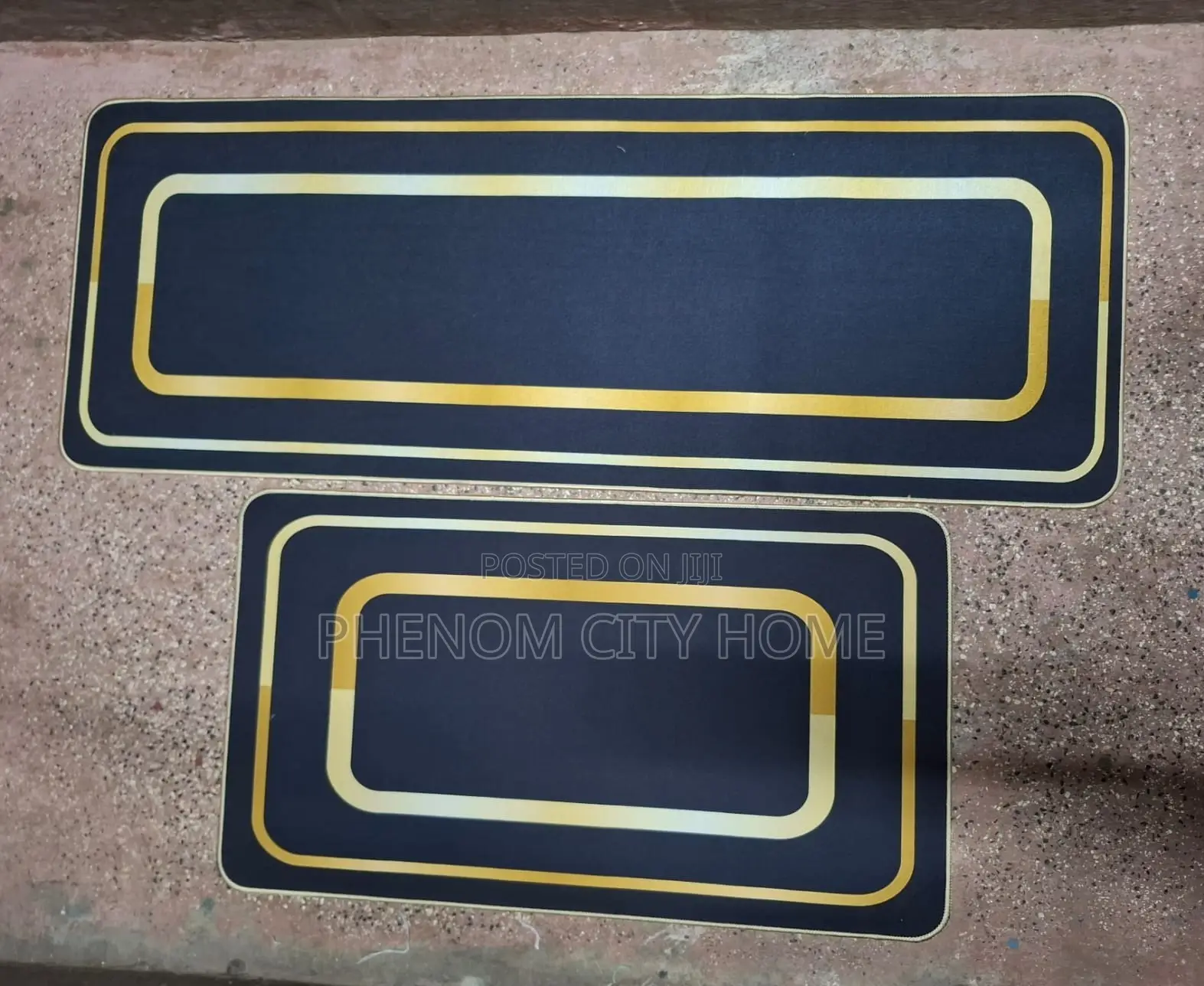 Plain Coloured Rubber Kitchen Mats