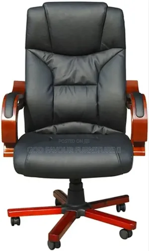 Black Leather Office Chair Jg9k