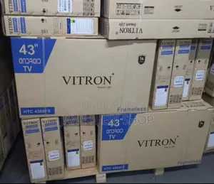 Vitron 43 Inches Android Tv Frameless New With Bluetooth