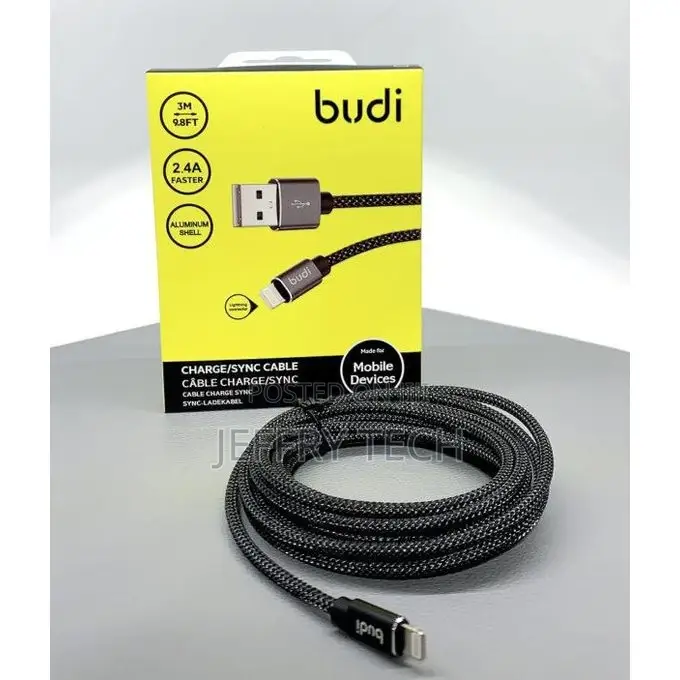 Budi 3M Lightning Cable to Usb