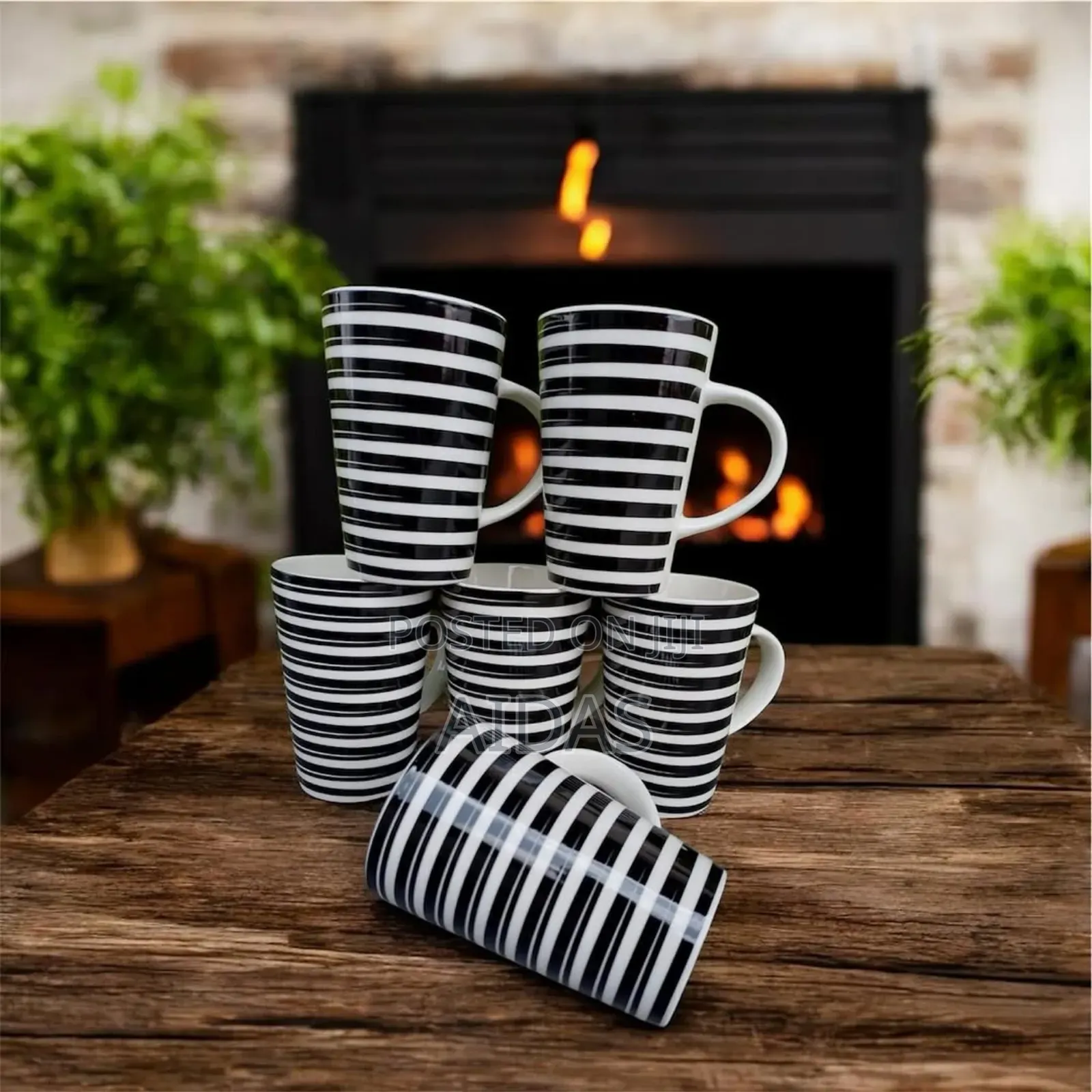 6 PCS Beautiful Mugs