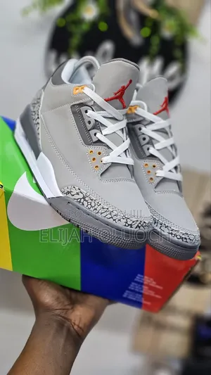 Jordan 3 Cool Grey