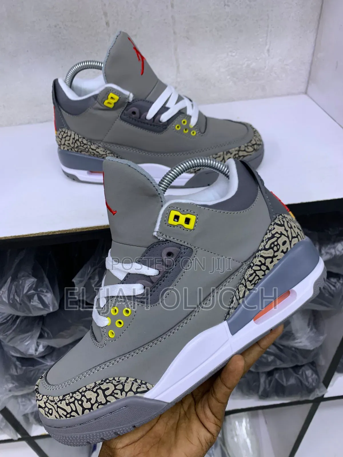 Jordan 3 Cool Grey
