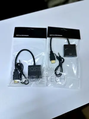 1080P HDTV HDMI to VGA Video Adapter Cable Converter for PC