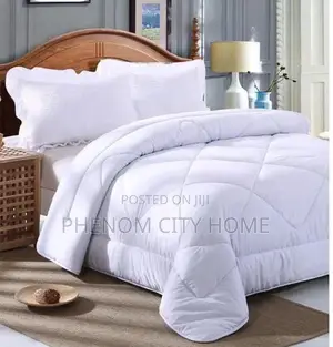 White Bindedstrippe Duvets Set Available