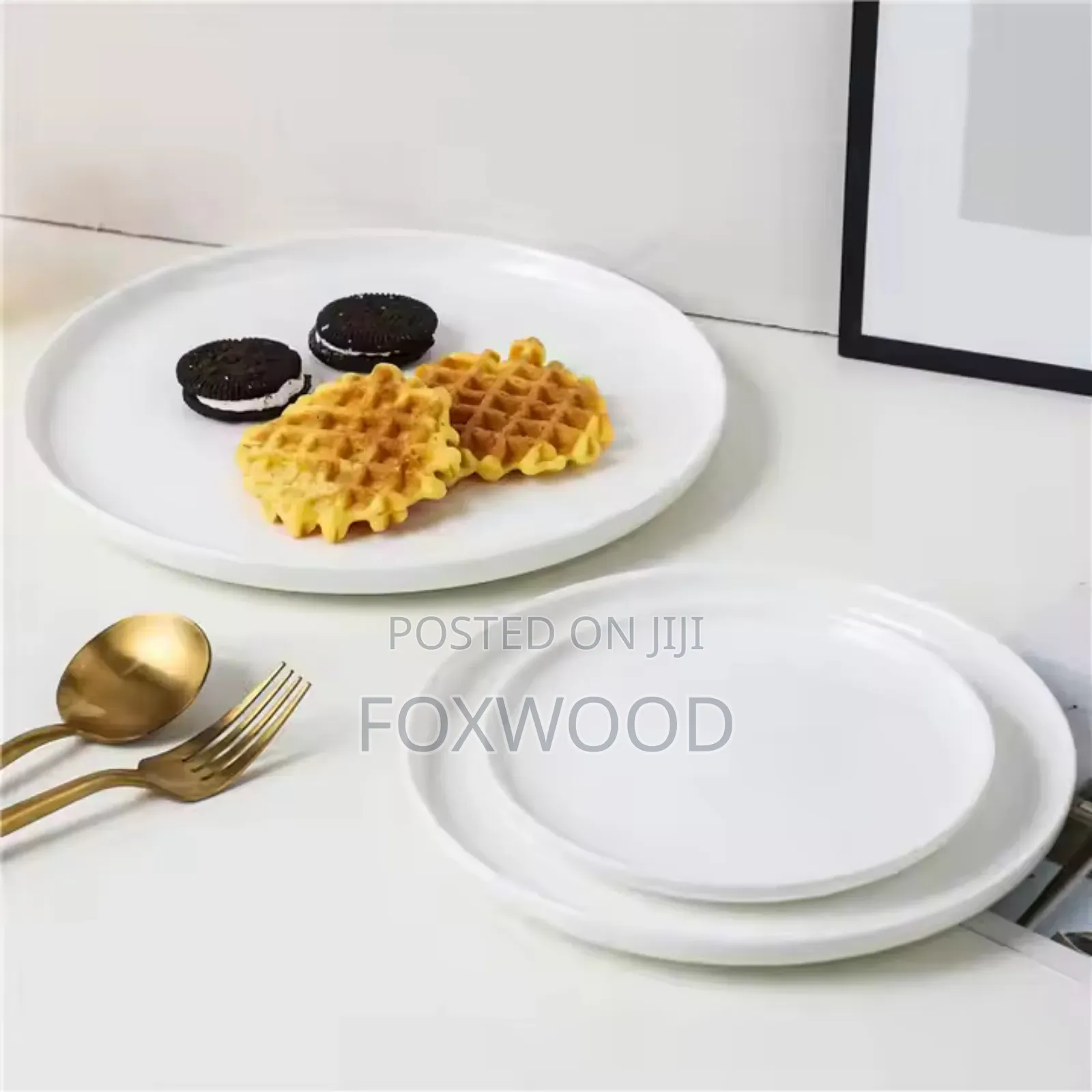 Ceramic Round Platter 12"