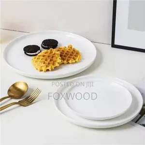 Ceramic Round Platter 12"
