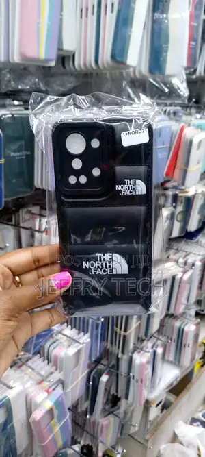 North Face Puffer Edition Silicone Case for Oneplus Nord 2t