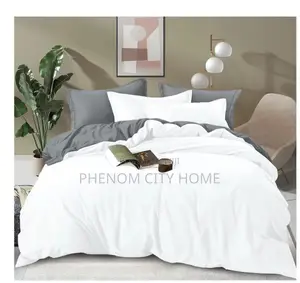 Double Sided Coton Duvet Cover Set