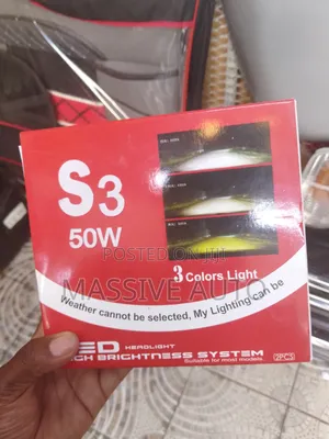 But 3 Colours Led Headlights Bulbs