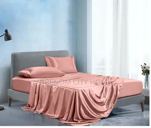 King Size Silky Mulberry Fitted Bedsheet Set