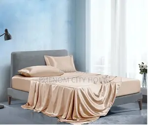 King Size Silky Mulberry Fitted Bedsheet Set