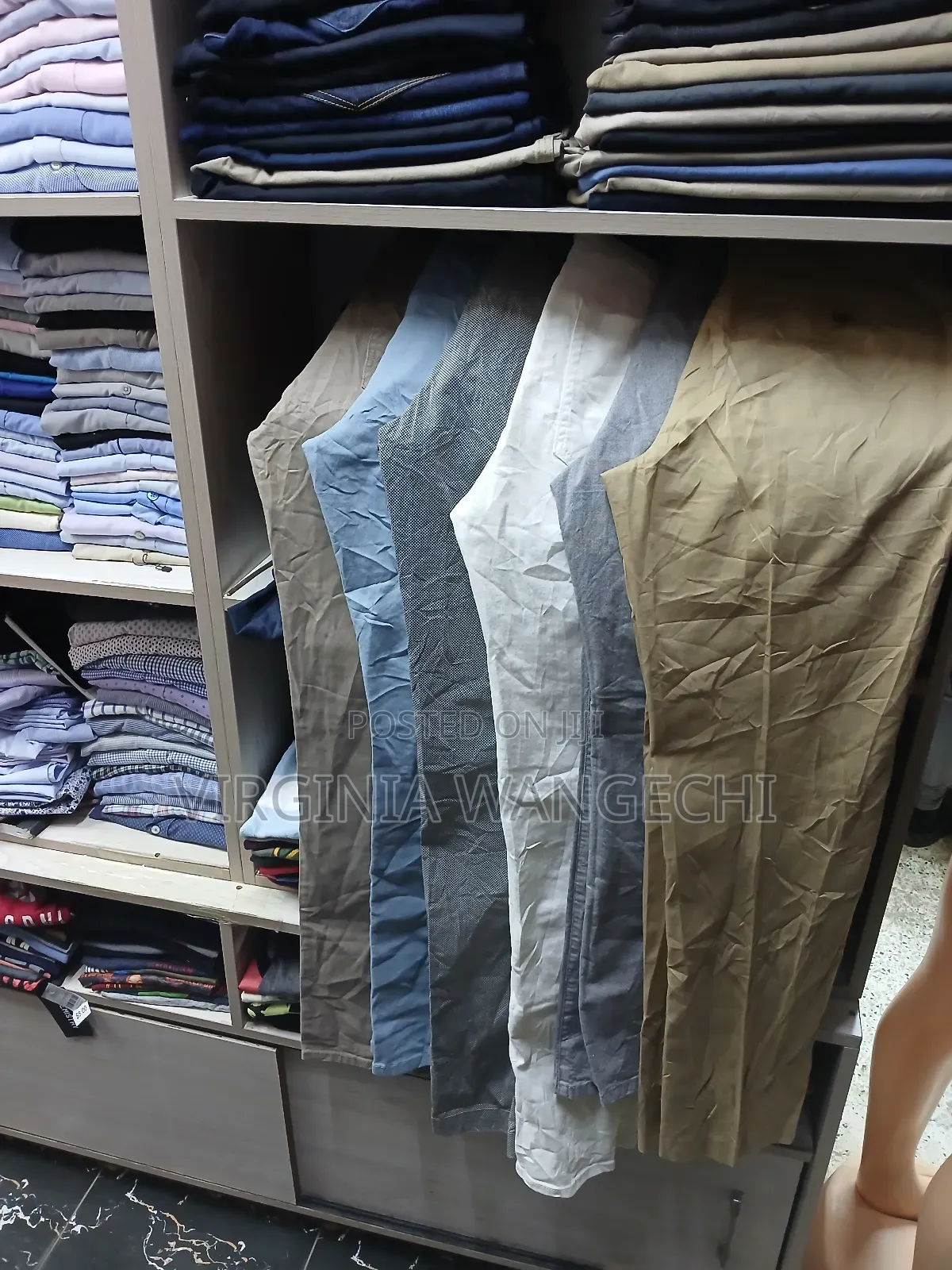 Men Khaki Trousers Mtumba