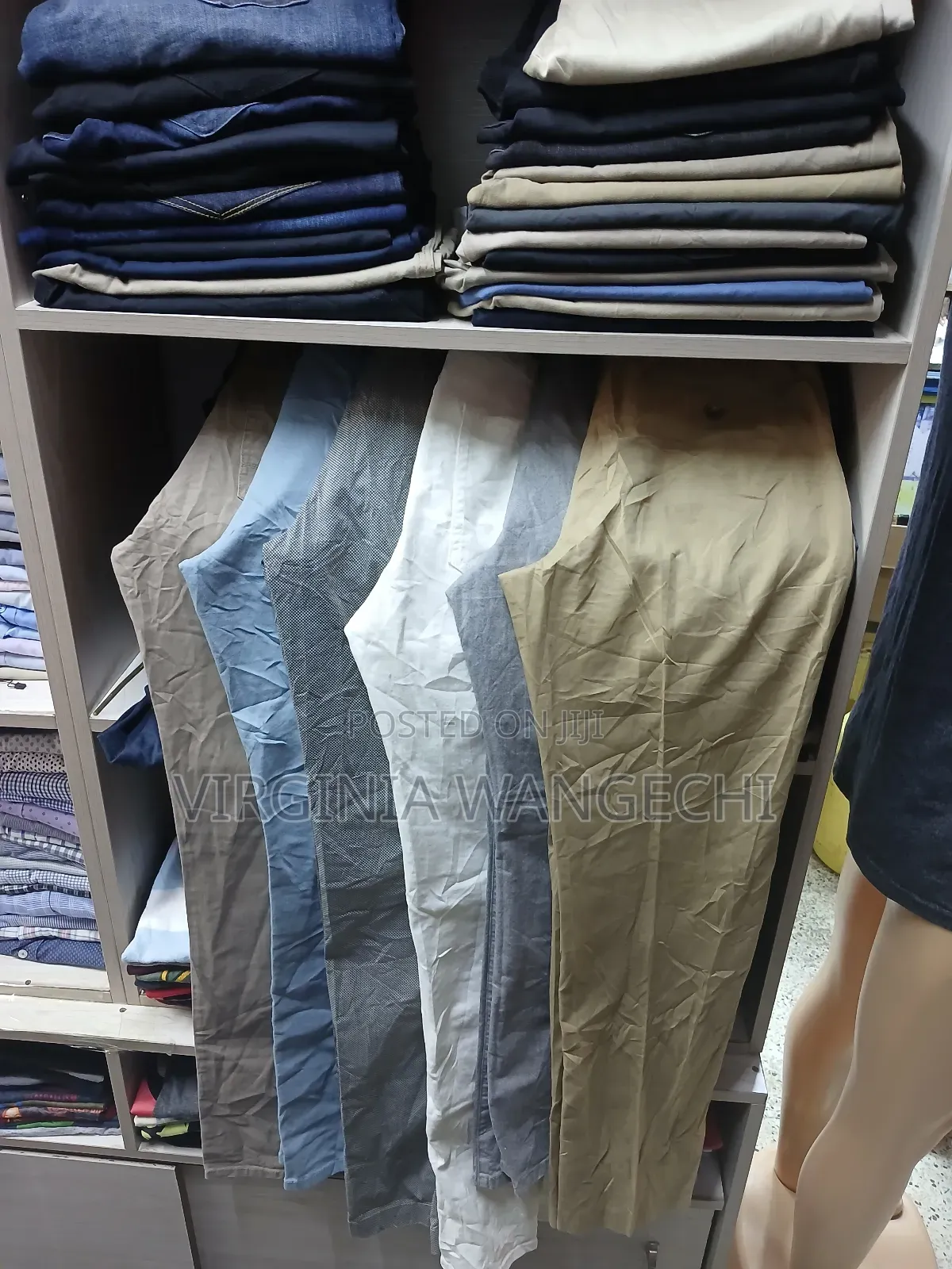 Men Khaki Trousers Mtumba