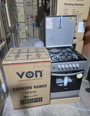 Brand New 50×50 Von 3+1 Standing Cooker