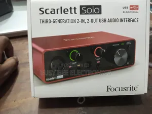Scarlett 2i2 Soundcard
