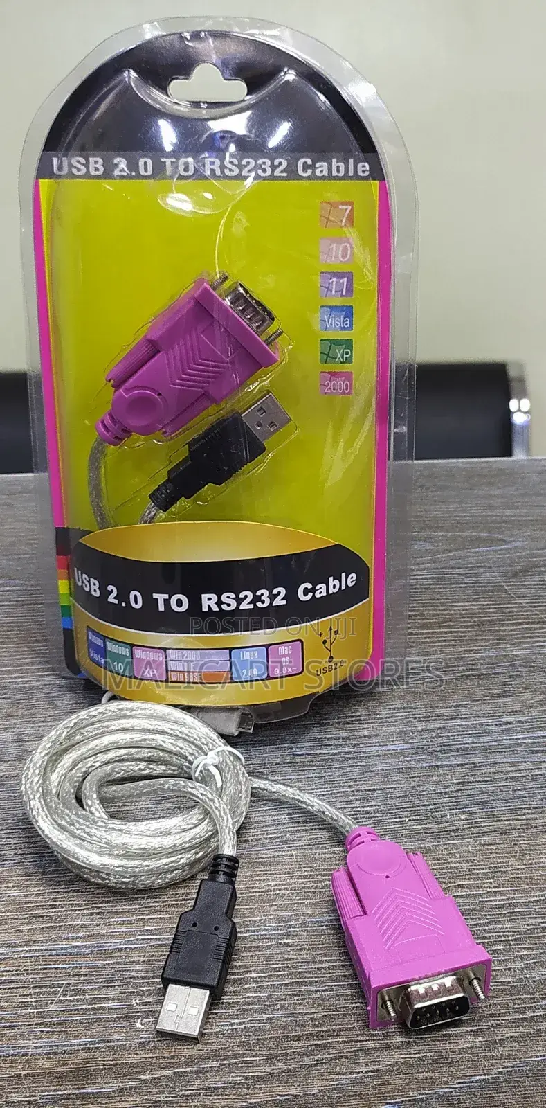 Usb 2.0 to Rs232 Cable