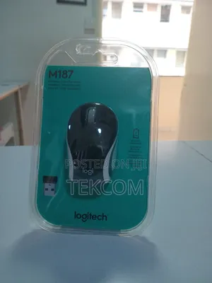 Logitech M187 Wireless Mini Mouse White