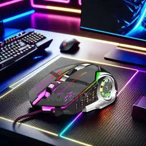 Gaming Mouse BAJEAL M500 Backlit Ergonomic Bluetooth 2.4G.