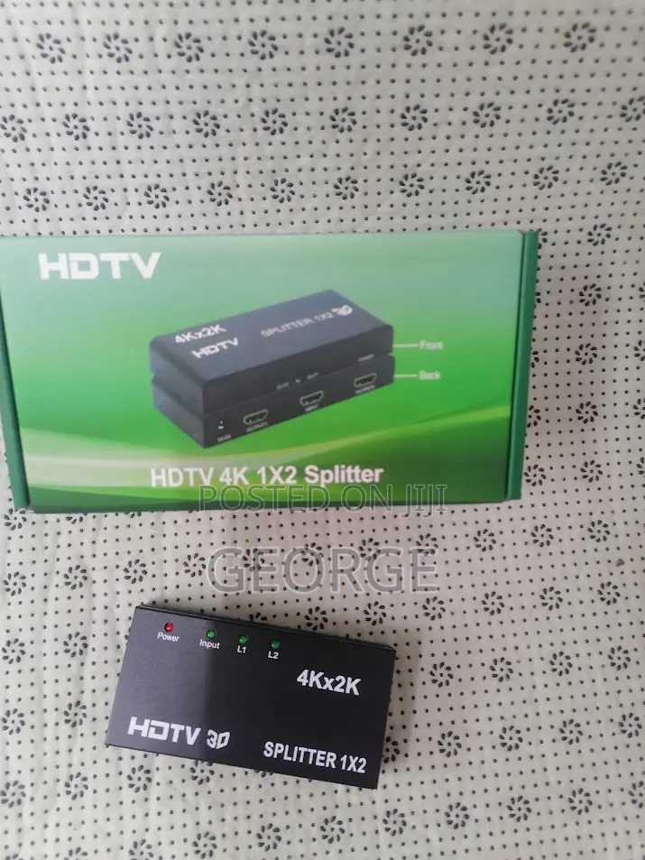 1080p Full HD 1 Input 2 New Hdmi Splitter