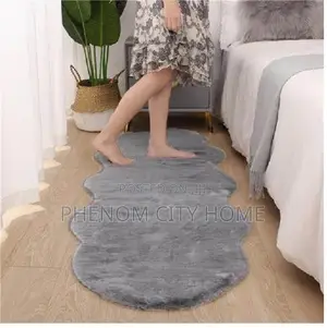Grey Ultra Soft Rabbit Dur Carpets