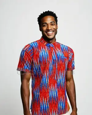 African Heritage Kitenge Shirt for Men