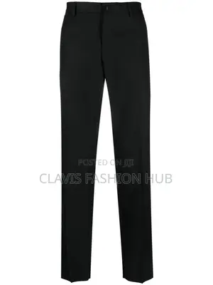 Black Dress Pants for Office Wear- Men