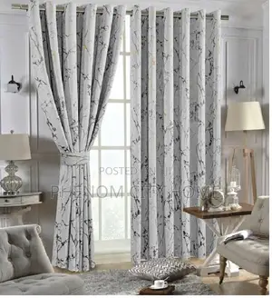 Grey Ready Made Curtains for Normal Size Window