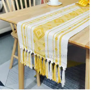 Mustard Table Runner With Mats