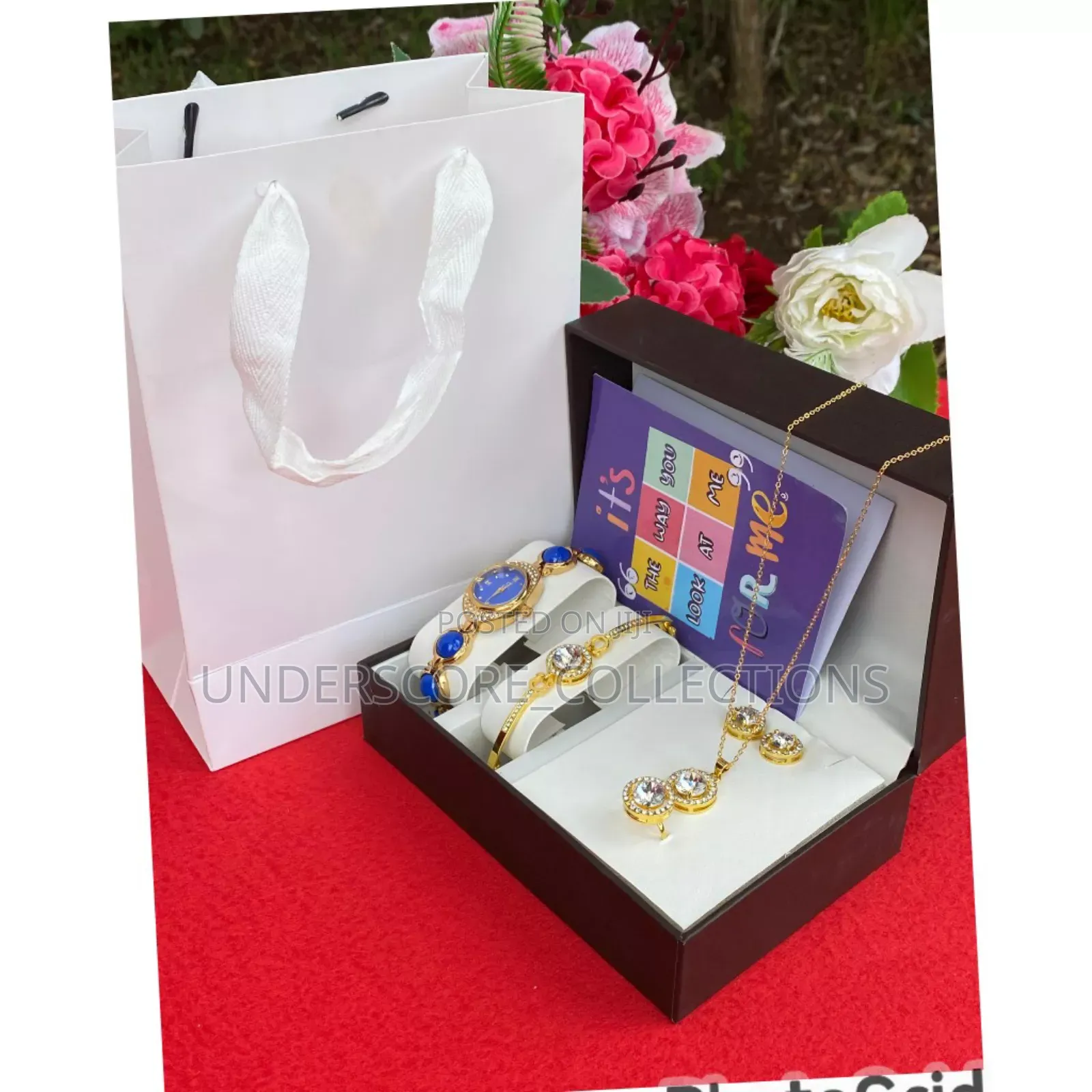 Blue/Gold Ladies Gift Set