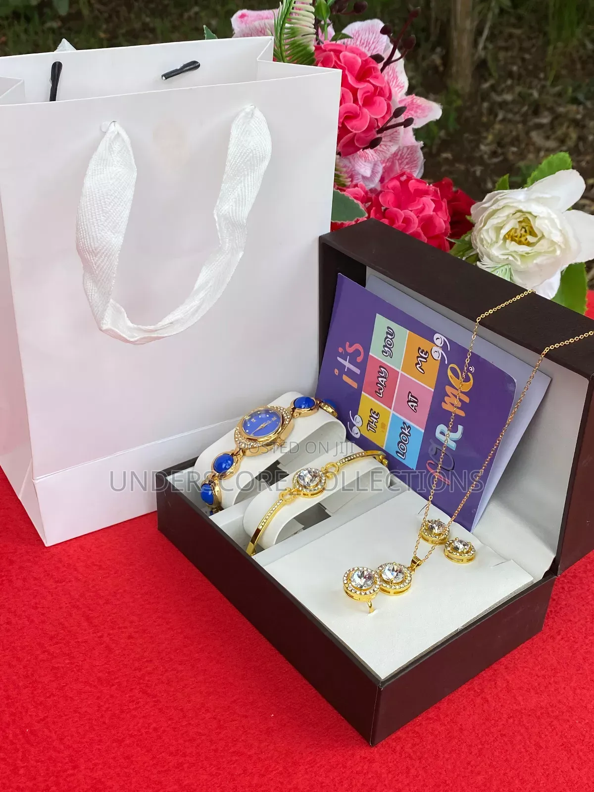 Blue/Gold Ladies Gift Set