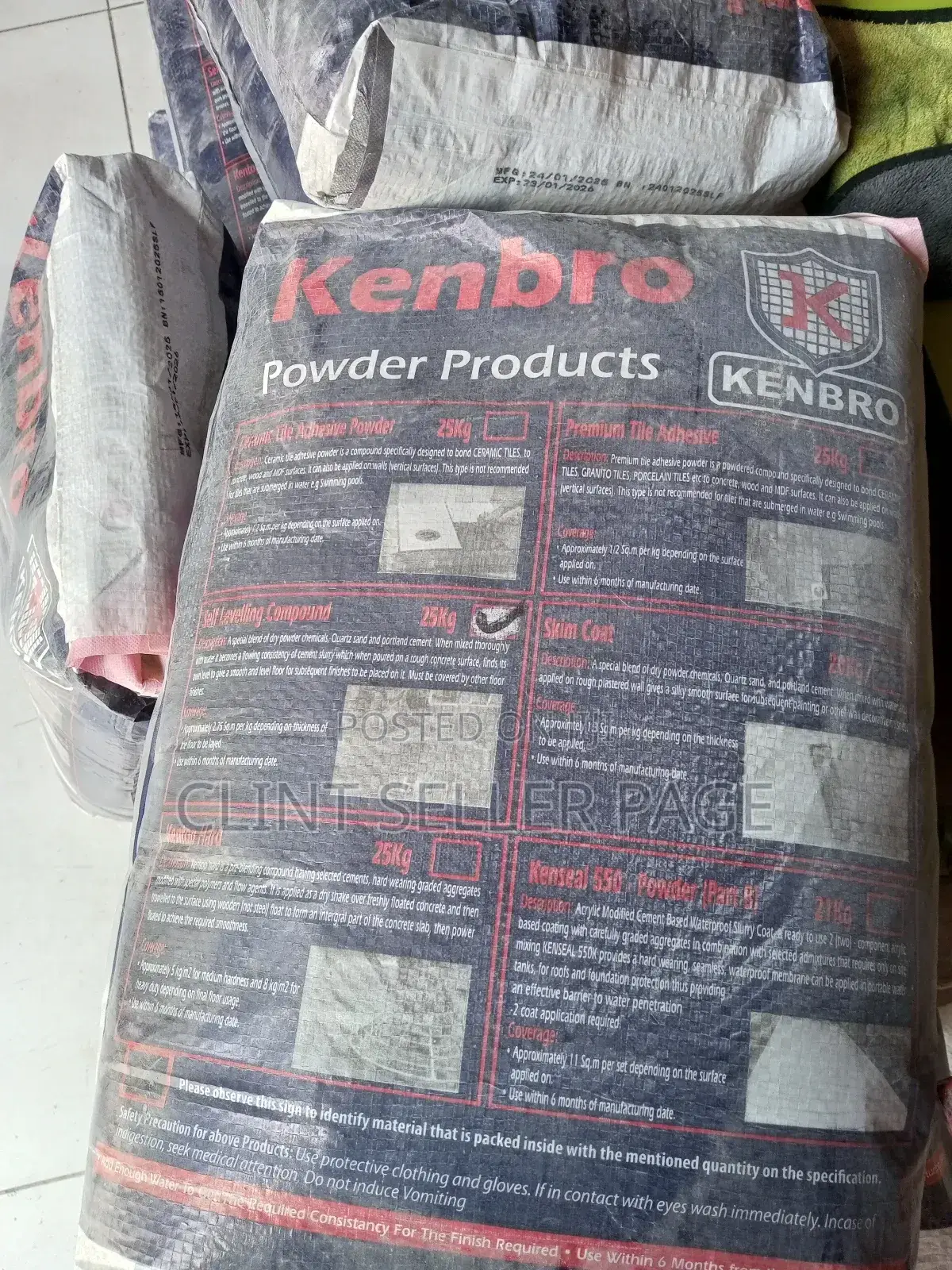 Self Leveling Compound/ Tuff Set Level. 25kg