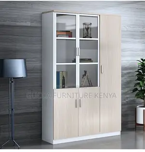 Cabinets:3-Door Wooden Home Office Executive Cabinet