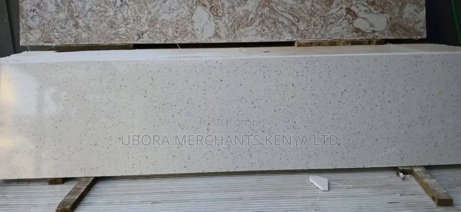 Shiny White Galaxy Granite Slabs