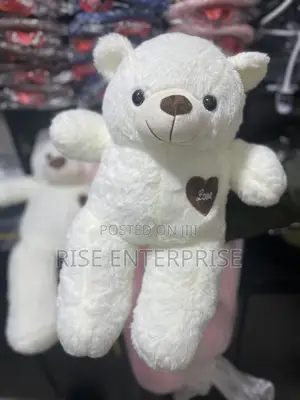 Plush 60cm Cream White Teddy Bear