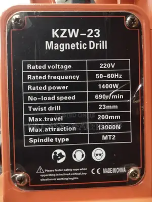 1400W Magnetic Drill 23mm