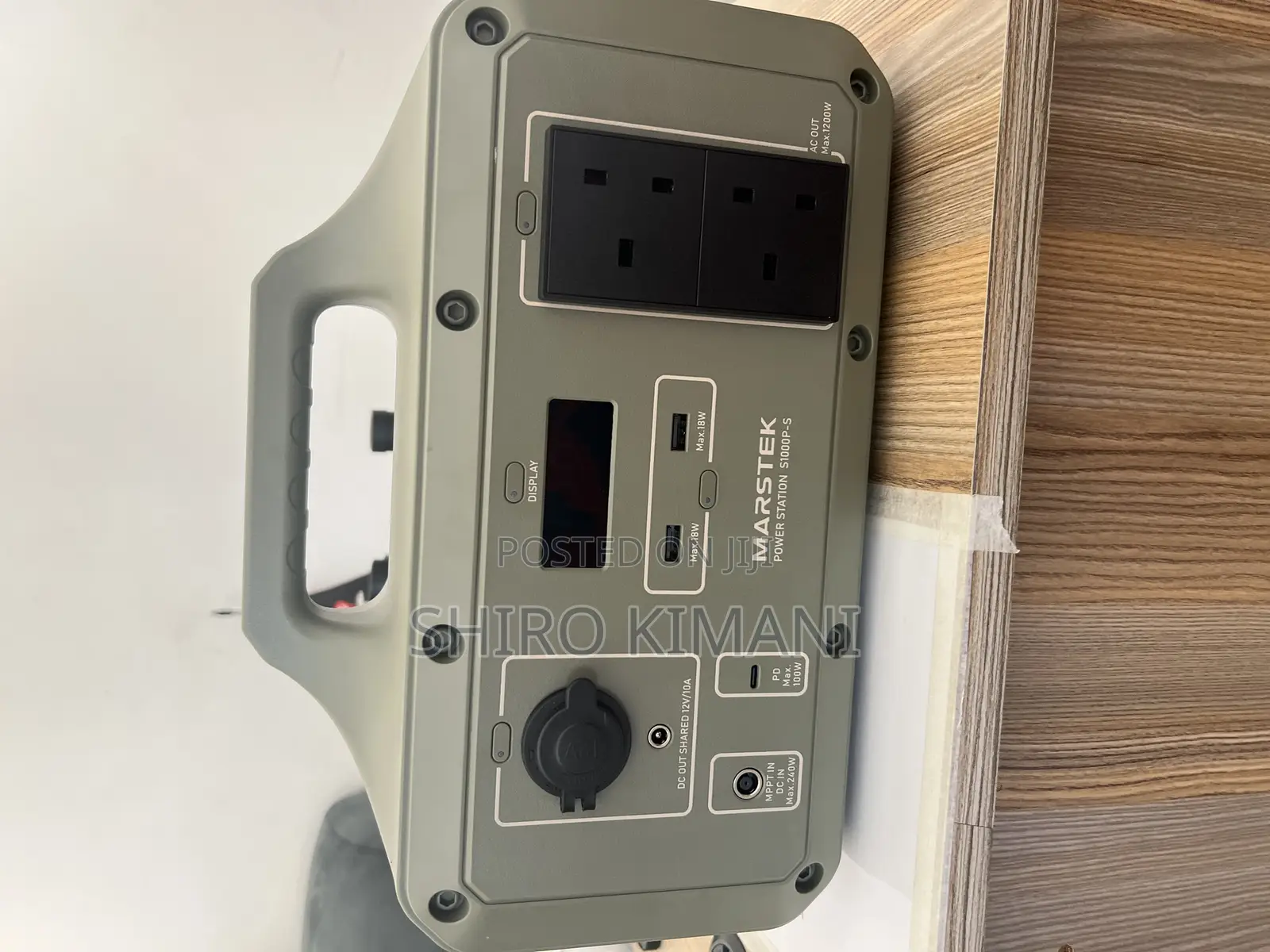 Power Station for Power Blackouts