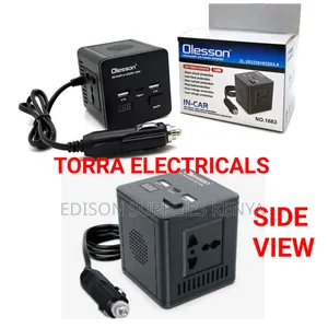 Car Power Inverter 12v Dc to 220v Extension Cable Converter