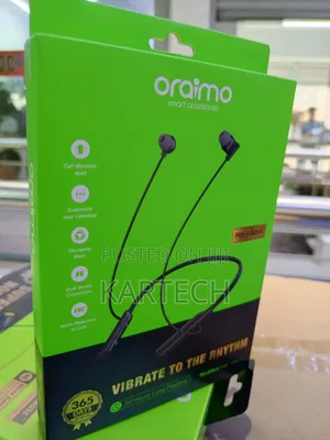 Oraimo Necklace Lite 30hr Neckband With Call Vibration Alert