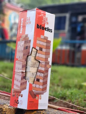 Wooden Blocks Tower (Jenga)