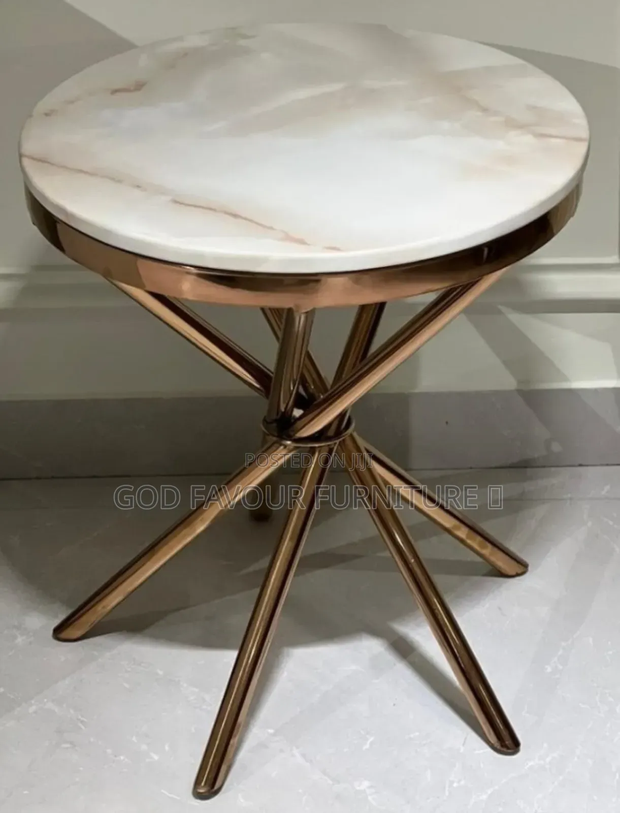 White Round Balcony Table Qk9yh