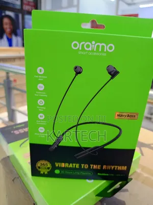 Oraimo Necklace Lite 30-Hour Neckband With Call Vibration